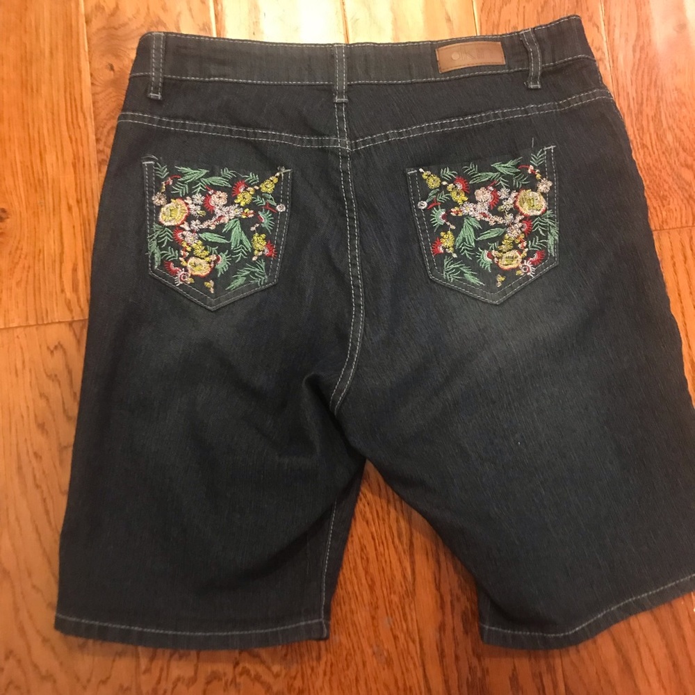 dkin | Embroidered Shorts 14W